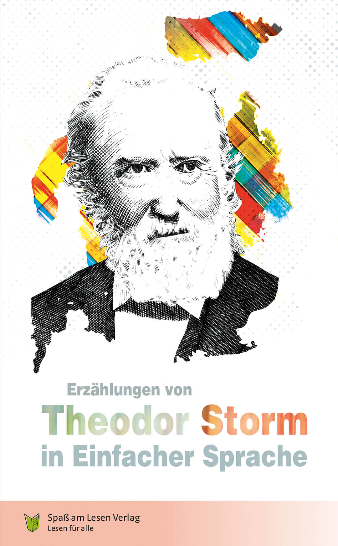 Buchcover von "Der Schimmelreiter" in Einfacher Sprache vom Spaß am Lesen Verlag