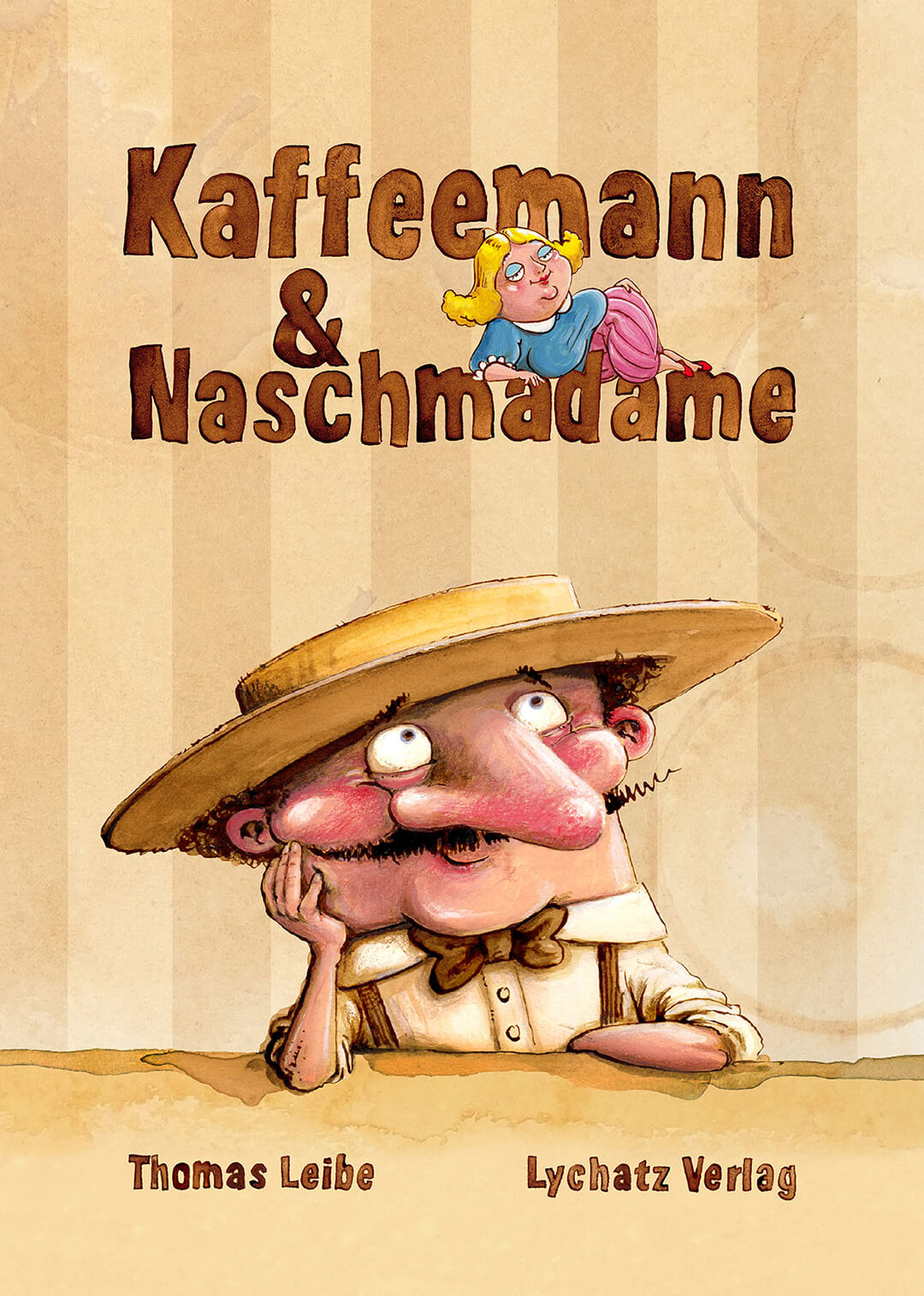 Buchcover "Kaffeemann und Naschmadame" (tz-Verlag Leipzig)