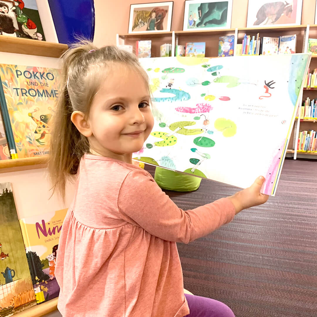 Die beliebtesten Bilderbücher der Stadtbibliothek, ausgewählt von Naumburger Kita-Kindern
