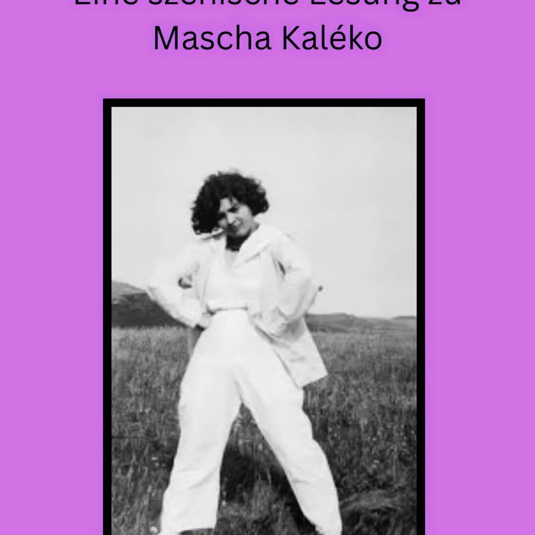 Zeichen setzen Eine Szenische Lesung zu Mascha Kaléko